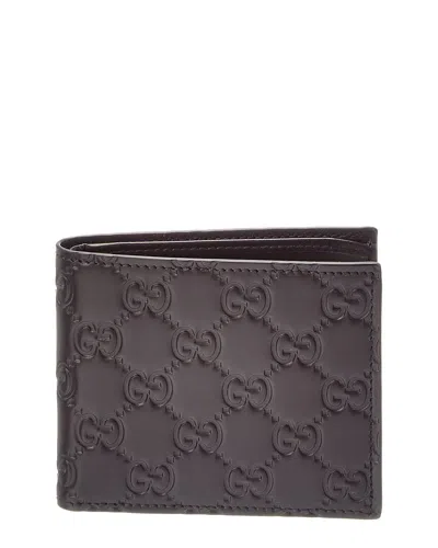 Gucci Leather Wallet In Brown