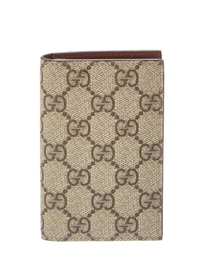 Gucci Leather Wallet In Nude
