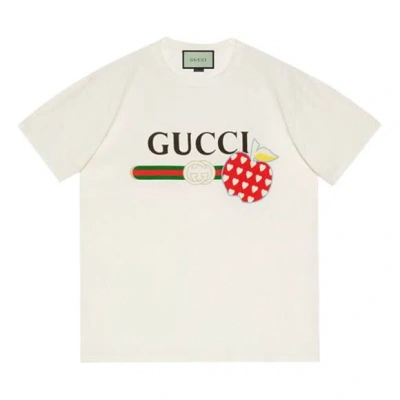 Gucci Les Pommes T-shirt 'ivory'