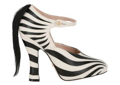 Pre-owned Gucci Lesley Ponytail Mary Jane Pumps (women's) Sneakers