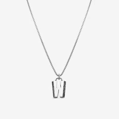 Gucci Letters Necklace In Silver