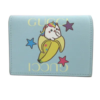 Pre-owned Gucci Light Blue Coin Purse/coin Case ()