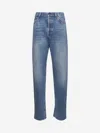 Gucci Logo Patch Straight-leg Jeans