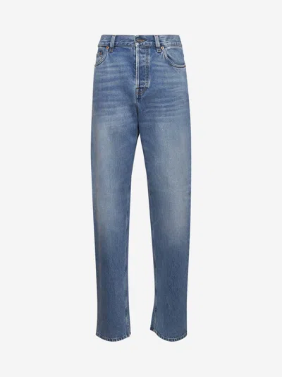 GUCCI LIGHT BLUE DENIM FIVE POCKET JEANS