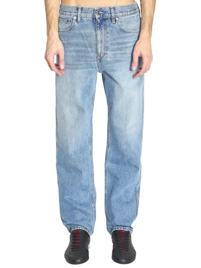 Gucci Light Blue Mid Rise Jeans