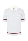 Gucci Light Blue Polo Shirt For Kids With Logo In Light Blue