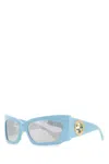 Gucci Women Light-blue Acetate Sunglasses In Blue