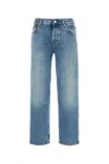 Gucci Washed Straight-leg Boyfriend Jeans In Blue