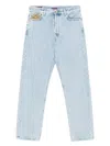 Gucci Men Denim Cotton Jeans In Blue