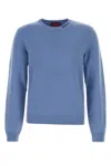 Gucci Light-blue Wool Sweater In Blue