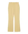 Gucci Light Crepe Trousers In Nude