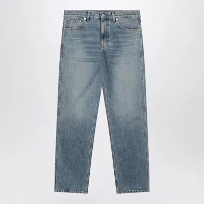 Gucci Light Délavé Slim-fit Jeans In Blue