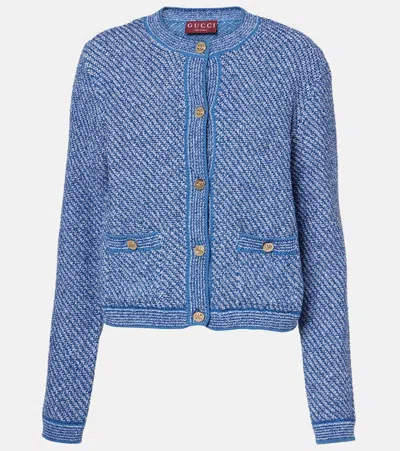 Gucci In Light Denim/white