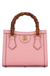 Gucci Logo-plaque Tote Bag In Light Pink