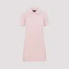 Gucci Compact Mini Polo Dress In Light Pink