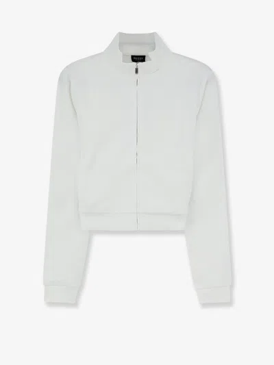 Gucci Lightweight Ribbed Cotton Jersey Sweatshirt In Multi
