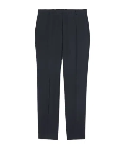 Gucci Lightweight Wool Dress Trousers In Black