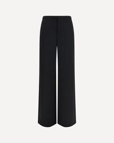 Gucci Lightweight Wool Trousers In Black