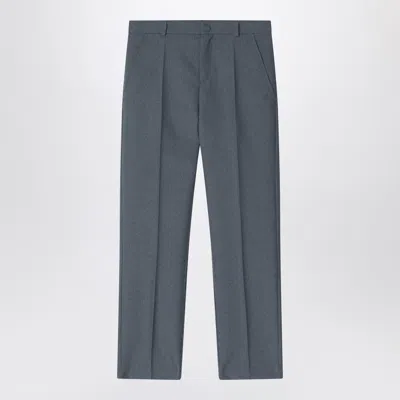 Gucci Lightweight Wool Trousers In Gray