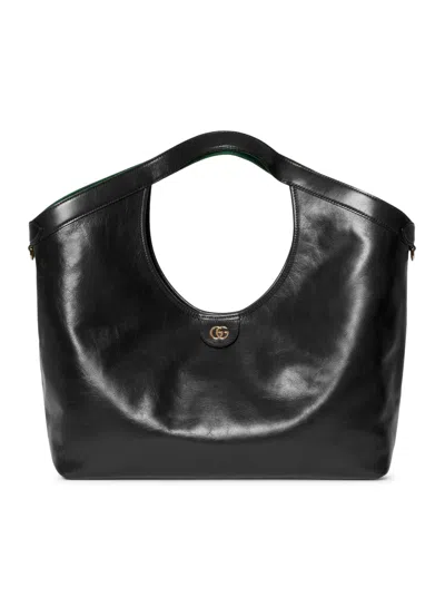 Gucci Lily Large Tote Bag In Black