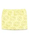 Gucci Women Printed Cotton Mini Skirt