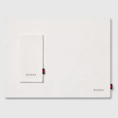 Gucci Linen Placemat And Napkin
