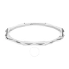 GUCCI GUCCI LINK TO LOVE 18CT WHITE GOLD STUDDED BANGLE - YBA662253002
