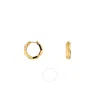 Gucci Womens Yellow Gold Link To Love Brand-engraved 18ct Yellow-gold Hoop Earrings In Yellow