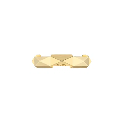 Gucci Link To Love 18k Studded Ring In Gold