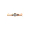 Gucci Link To Love Baguette Diamond Ring In Undefined