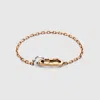 Gucci Link To Love Chain Bracelet In Rose Gold
