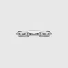 Gucci Link To Love Diamond 18k Ring In Metallic