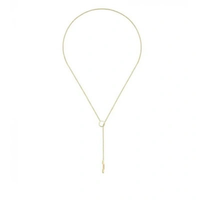 Gucci Link To Love Lariat Necklace In Yellow