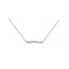 Gucci Link To Love Necklace With Diamonds In White
