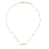 Gucci Link To Love Necklace With '' Bar In Yellow Gold In Yellow