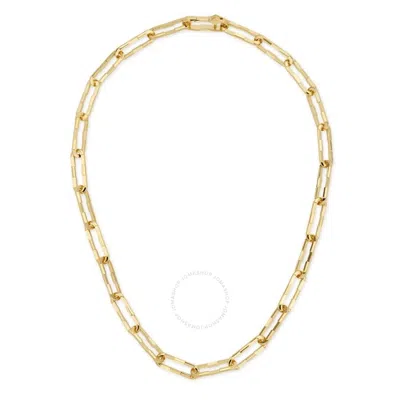 Gucci Link To Love Wide Chain Necklace In Yellow