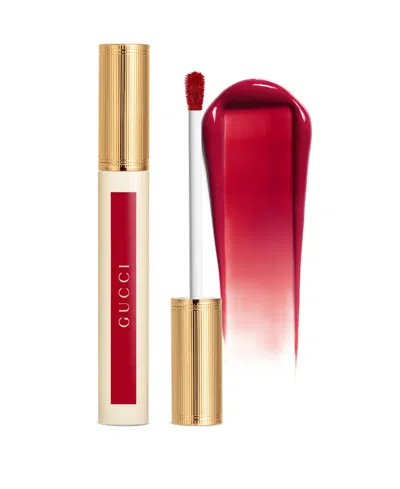 Gucci Liquid Tint Lipstick, 0.21 Oz. In Red