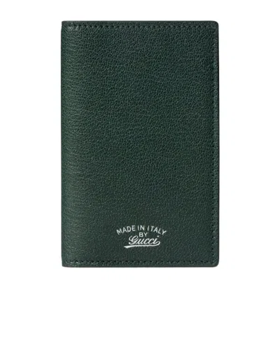 Gucci Lira Card Case In White