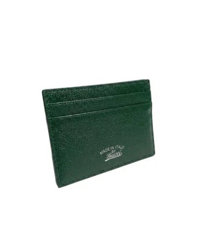Gucci Lira Card Case In Blue