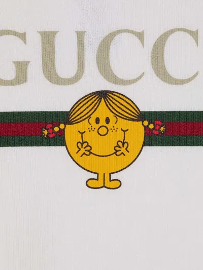 Gucci Little Miss Character-print Cotton Sweatshirt In White