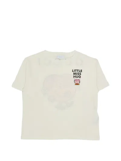 Gucci Little Miss Hug Graphic-print T-shirt In White