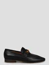 Gucci Paride Black Loafers With Web And Horsebit Detail In Leather Man In Black