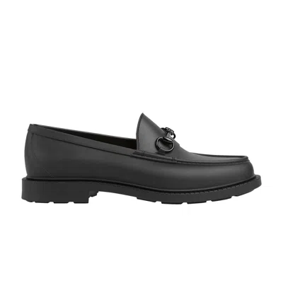 Pre-owned Gucci Loafer 'lacquered Horsebit - Black' | Men's Size 7