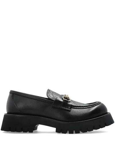 Gucci Loafer Mit Stegverzierung In Black