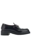 Gucci Horsebit Detail Slip-on Loafers In Black