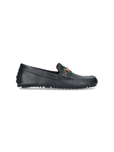 Gucci Loafers "driver" In Black  