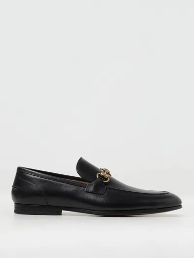 GUCCI GUCCI LOAFERS MEN BLACK