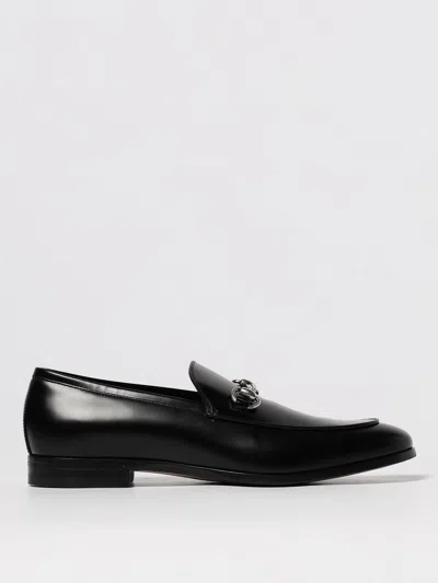 Gucci Horsebit-embellished Leather Loafers In Black