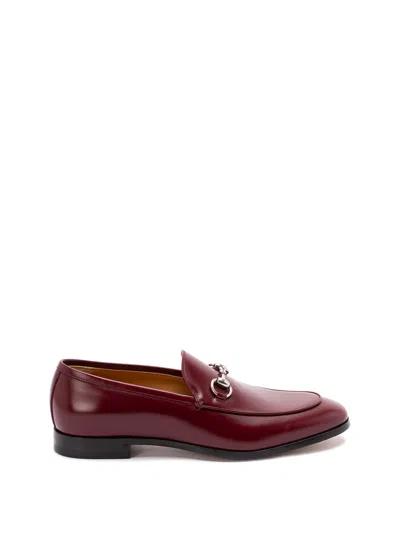 Gucci Loafers With `horsebit` In Red