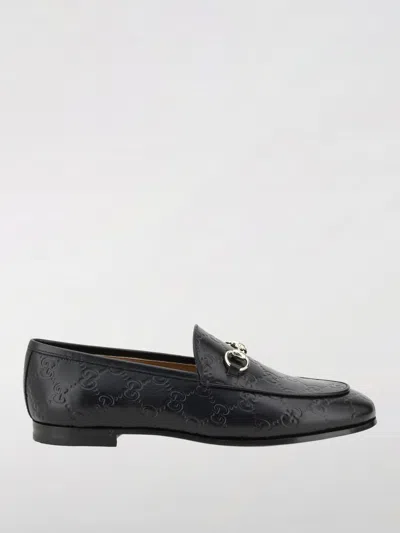 GUCCI GUCCI LOAFERS WOMAN BLACK
